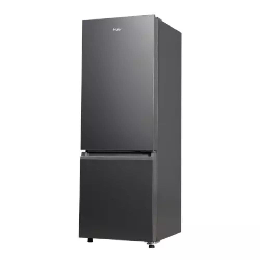 Haier 237 Ltrs, 2 Star Frost Free Double Door Bottom Mount Refrigerator (HRB 2872IEGBA P)