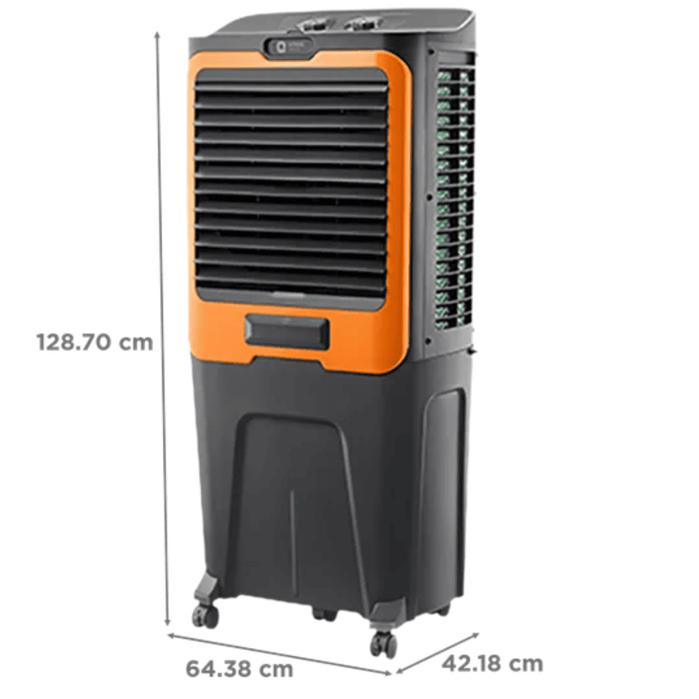 Orient 88 Ltrs Ultimo Desert Air Cooler with Aerofan Technology (CD8803H, Dark Grey)