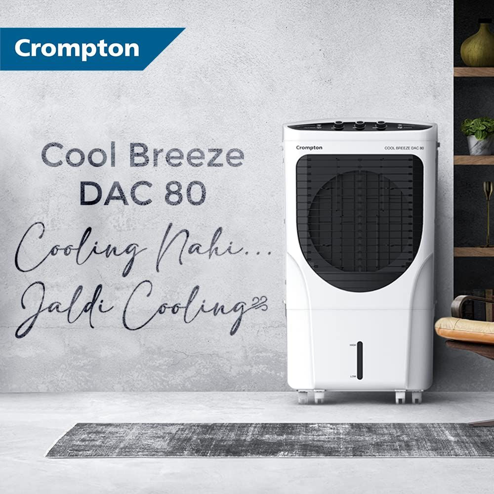 Crompton 80 Ltrs Cool Breez Desert Room Air Cooler (ACGC-CBDAC80)
