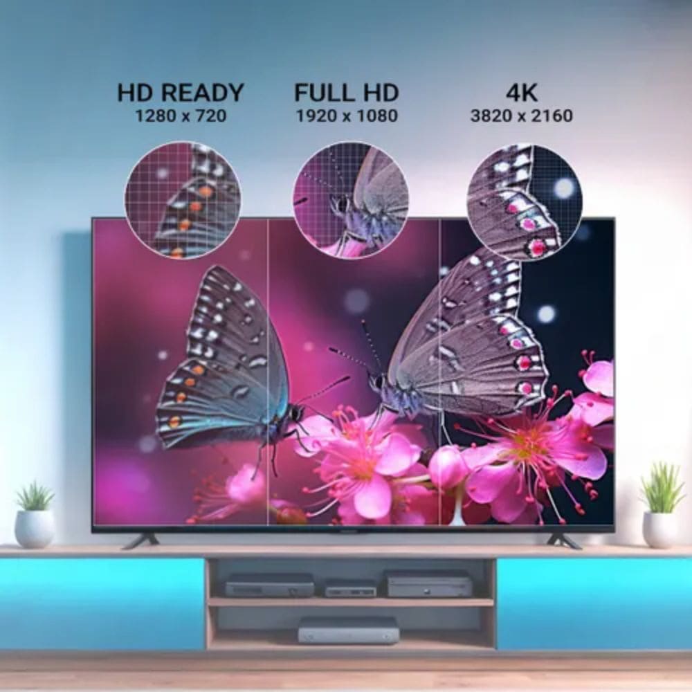 Lloyd GL40FS411J, 40 Inches Full HD Smart TV, Black