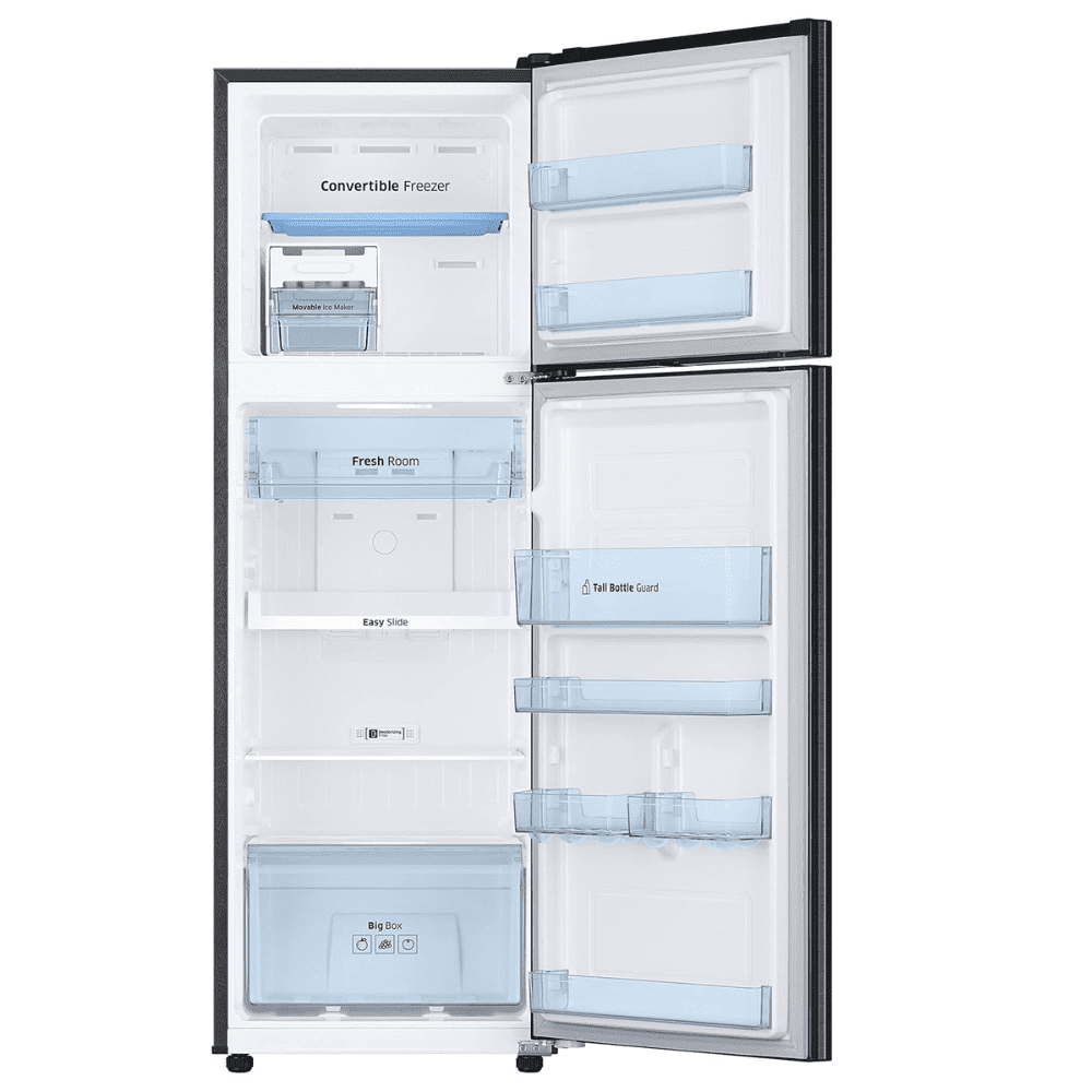 Samsung 256 Ltrs 2 Star, Inverter Frost Free, Double Door Refrigerator (RT30C3732BX)