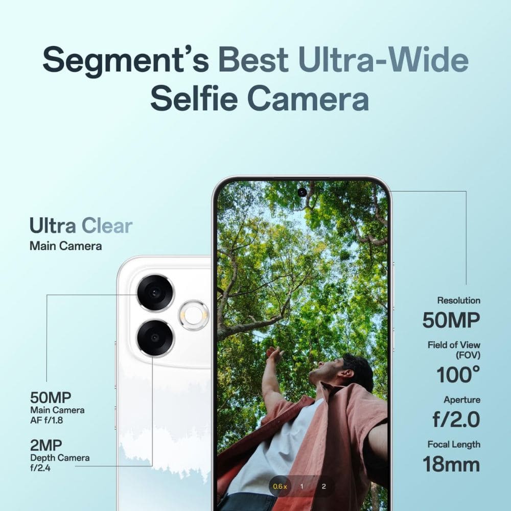 OPPO F33 Pro 5g CPH2835 8/128GB, Powerful 5G with Camera Control Android Phone (Multi Colour)