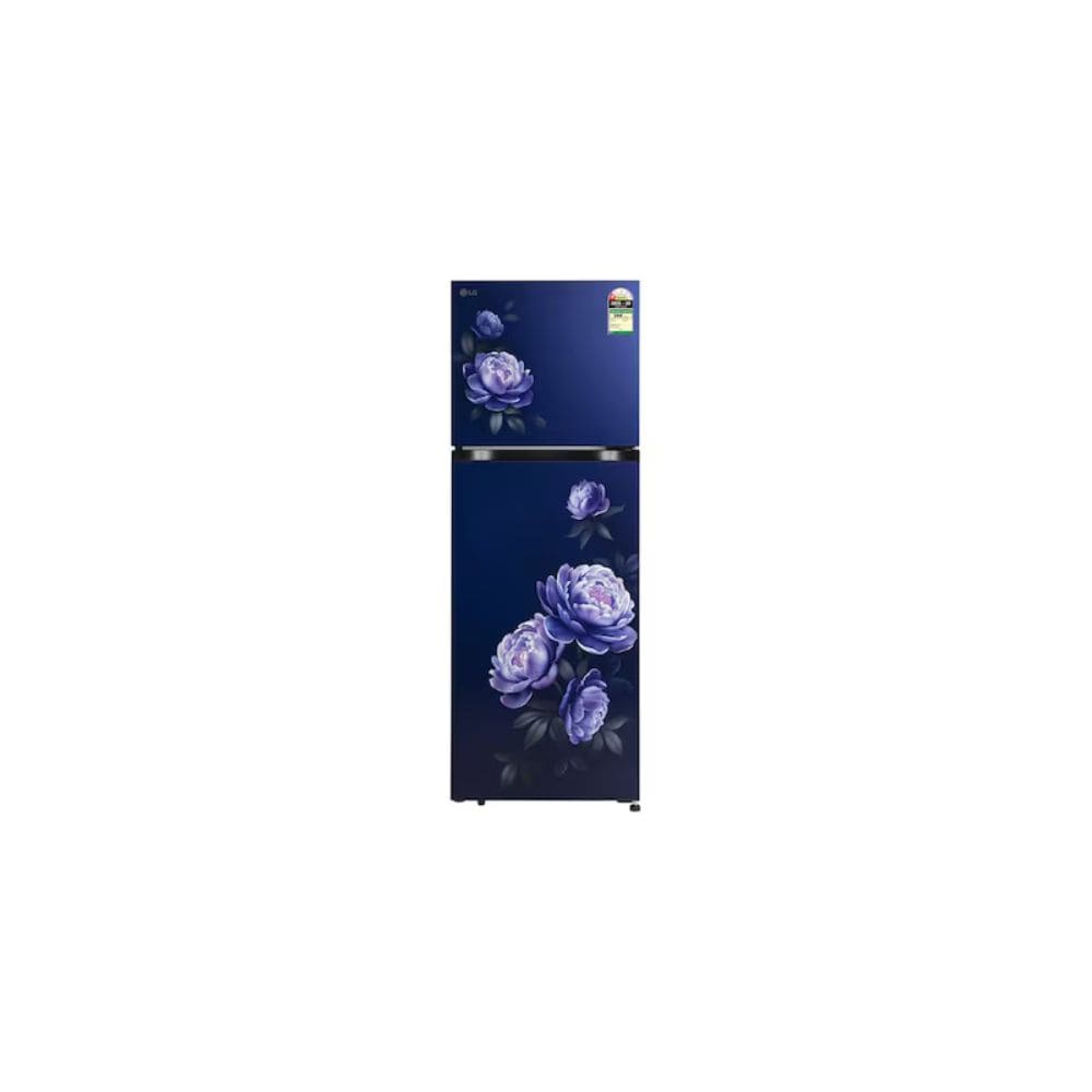 LG 251 Ltrs, 1 Star Frost Free Double Door Refrigerator (GLT2516WWRG, Royal Glory)