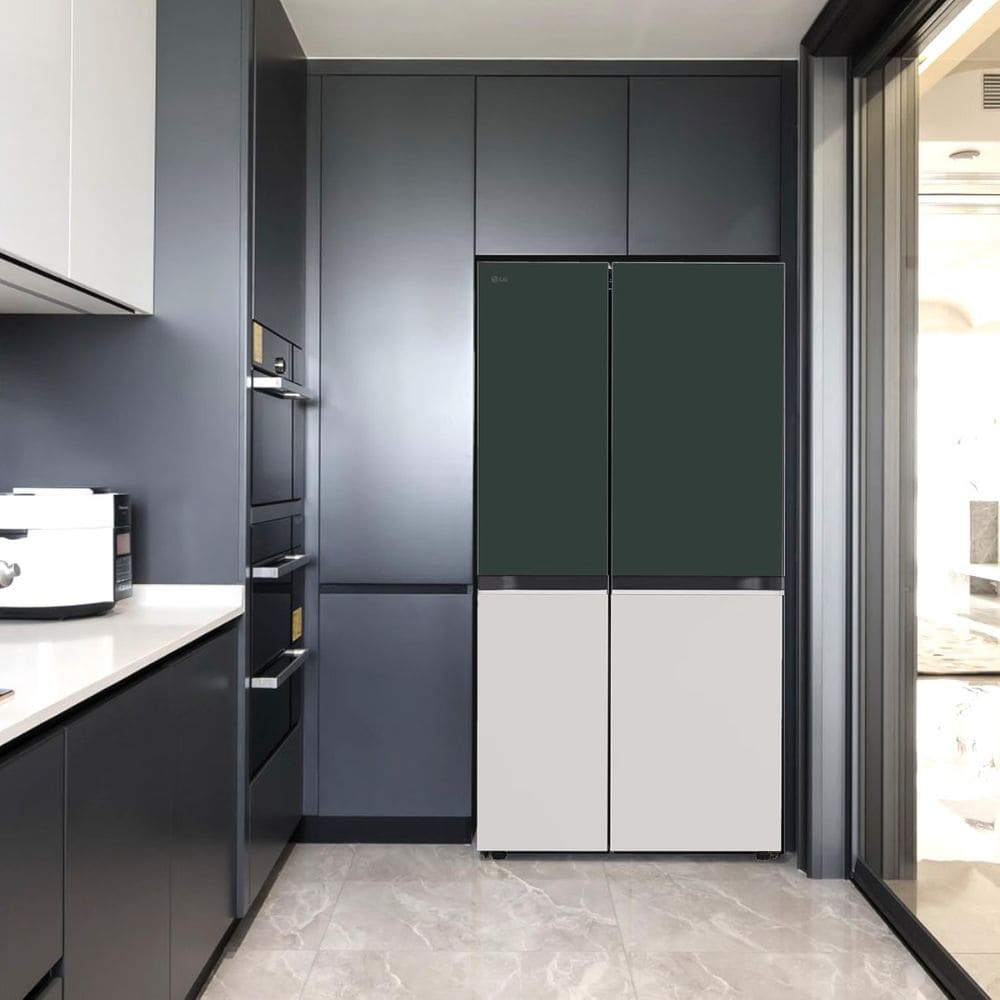 LG 650 Ltrs, 3 Star Frost Free Side by Side Refrigerator (GL-B257EET3, Emerald Tango)
