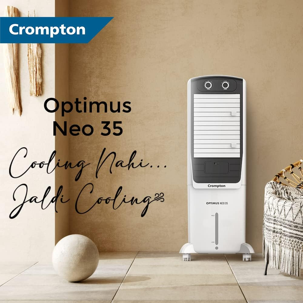 Crompton 35 Ltrs Tower Air Cooler (Optimus Neo)