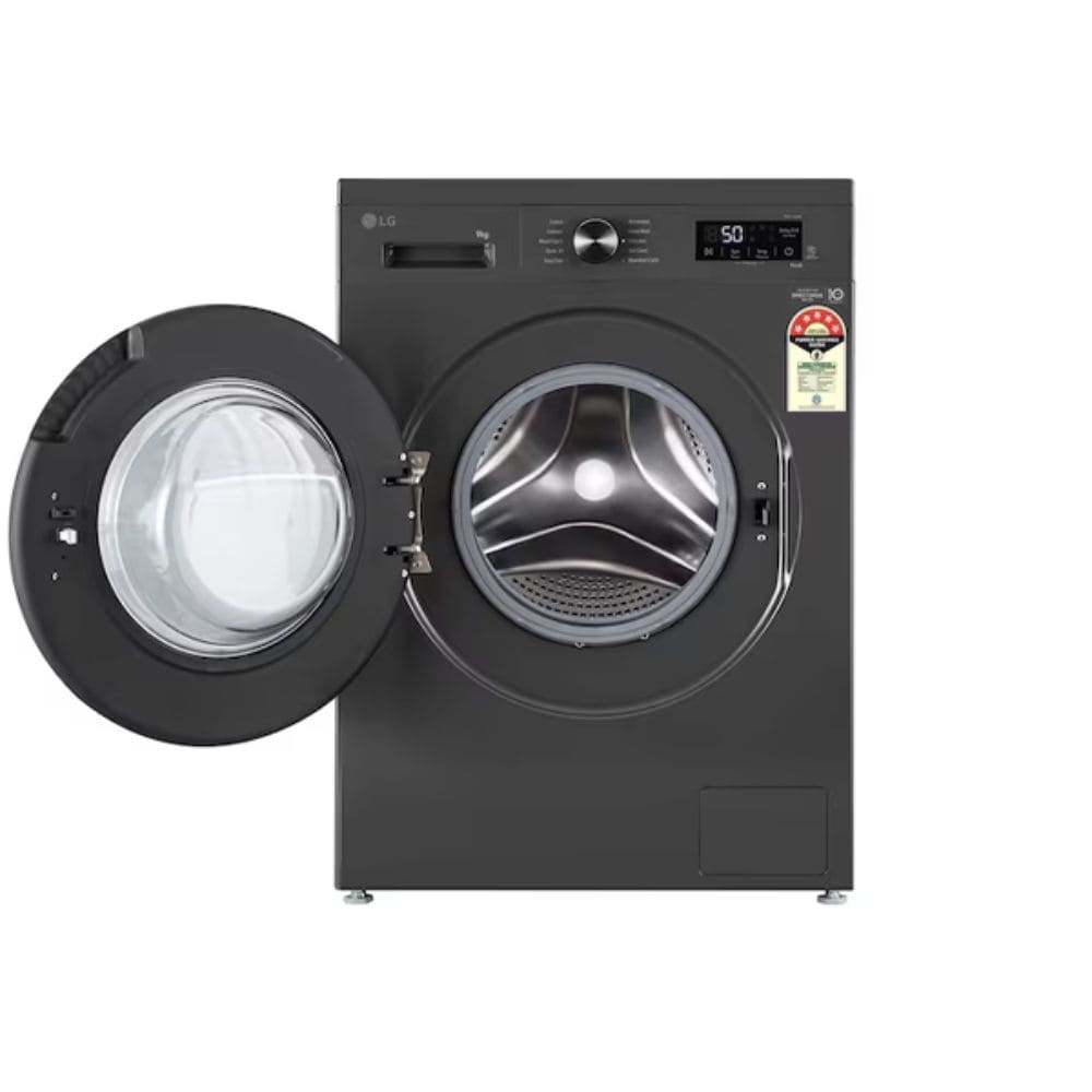 LG 9 Kg 5 Star Fully Automatic Front Load Washing Machine (FHB1209Z4M,Black)