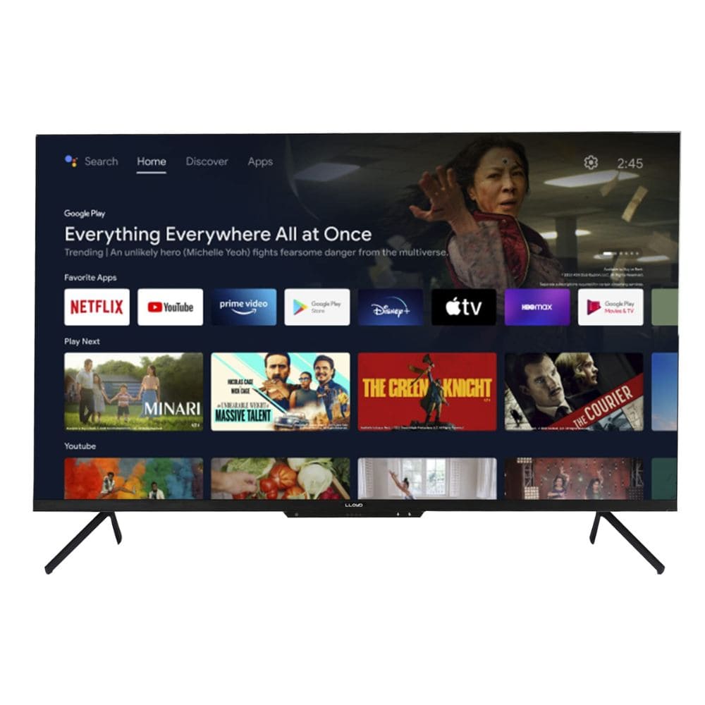 Lloyd GL43FS501J, 43 Inches Full HD LED Smart TV, Black