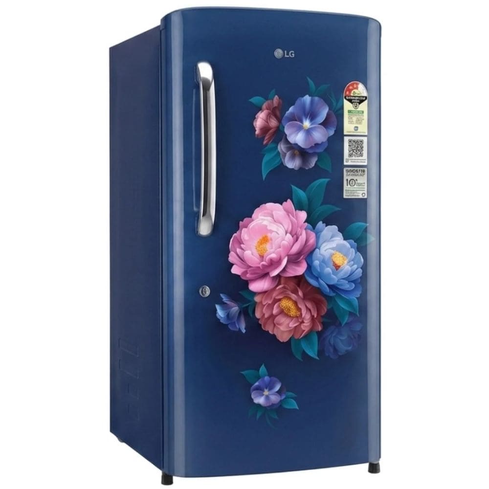 LG 224 Ltrs, 3 Star Direct Cool Single Door Refrigerator (GLD2336YARS, Royal Spring)