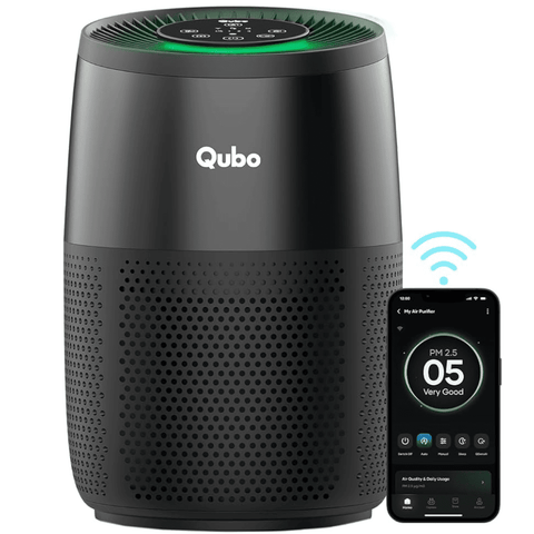 Qubo R250 Smart Room Air Purifier with HEPA 13 Filter (250 Sqft, Black)