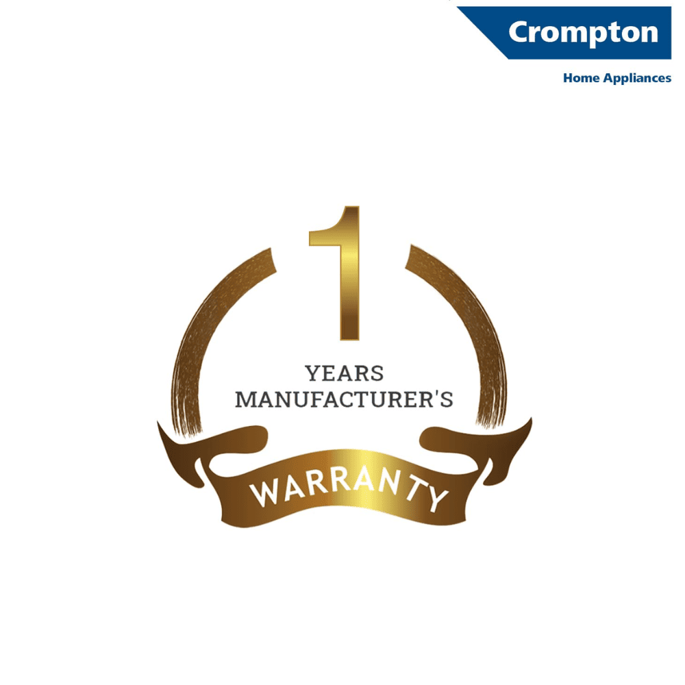 Crompton 800 Watts Room Heater with 2 Heat Settings (Insta Comfy,Grey Blue)