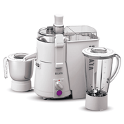 Sujata 900 Watts Juicer Mixer Grinder with 2 Jars (Powermatic plus, White)