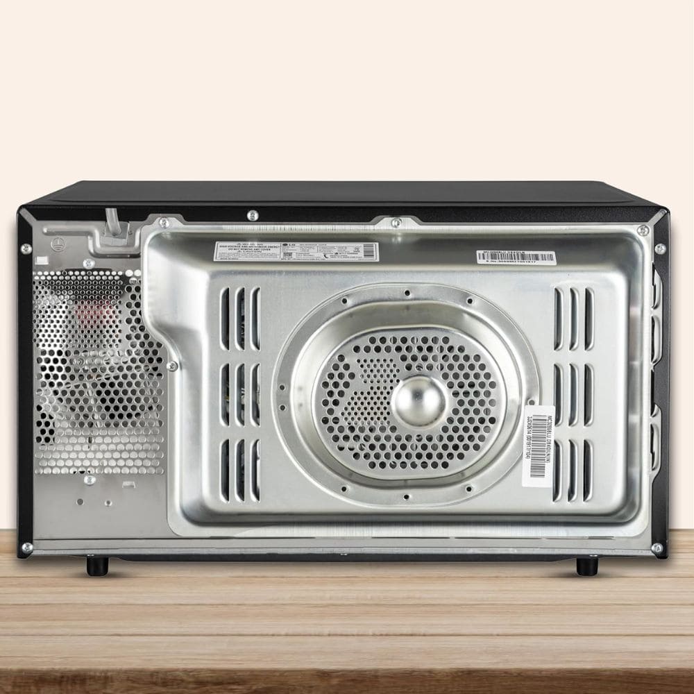 LG 32 Ltrs Stainless Steel Convection Charcoal Healthy Microwave Oven (MC3286BLU,Black)