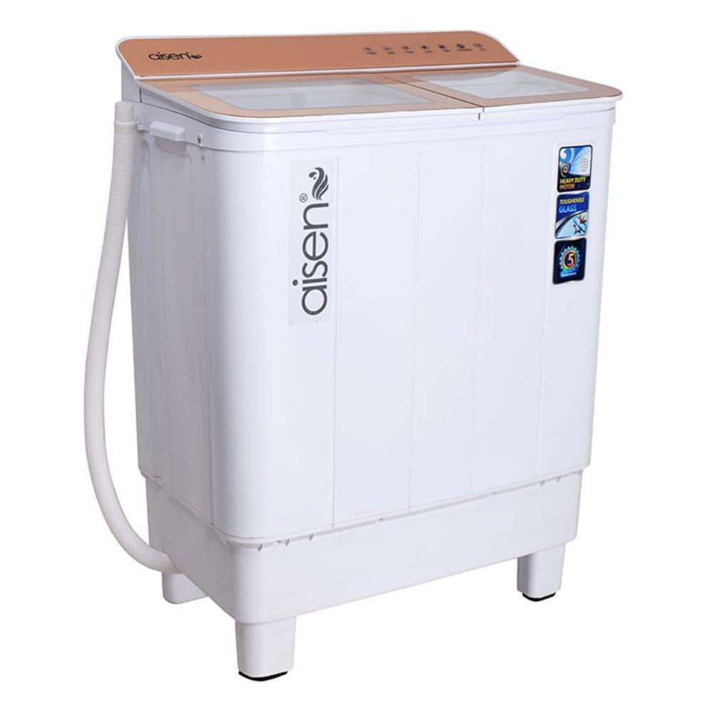 Aisen 7 Kg 5 Star Semi-Automatic Top Load Washing machine (A70SWT650,White)