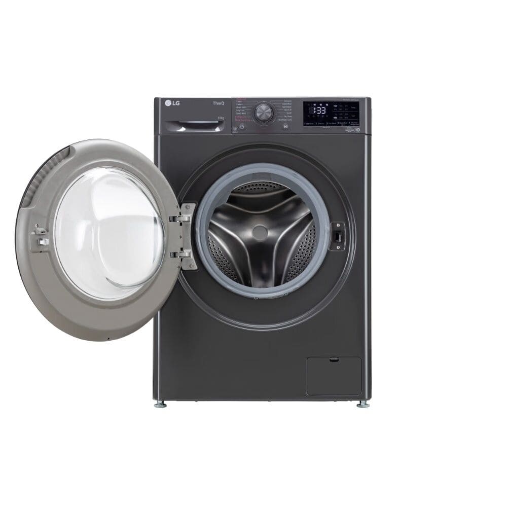 LG 10 Kg 5 Star Fully Automatic Front Load Washing Machine (FHP1410Z3M,Black)