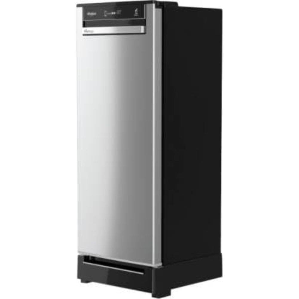 Whirlpool 192 Ltrs, 3 Star Inverter Direct Cool Single Door Refrigerator (215 VMPRO ROY 3S ALPHA STEEL Y, Alpha Steel)