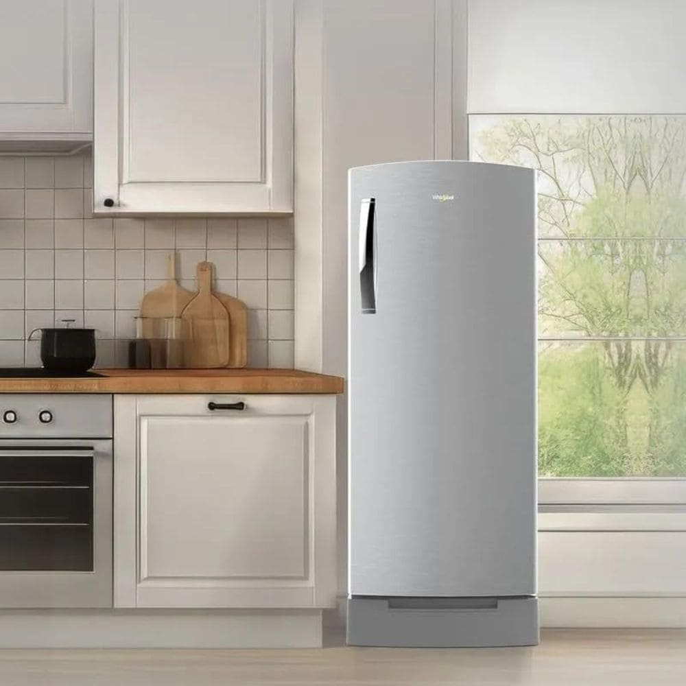 Whirlpool 236 Ltrs, 3 Star Inverter Direct Cool Single Door Refrigerator (260 IMPRO PLUS ROY 3S ALPHA STEEL)