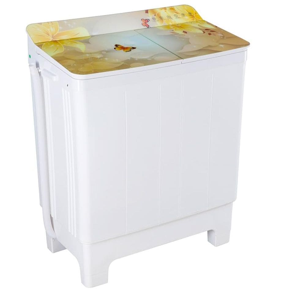 Aisen 8.5 Kg 5 Star Semi-Automatic Top Load Washing machine (A85SWT802,White)