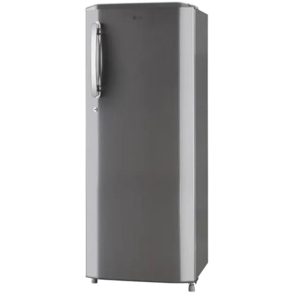 LG 261 Ltrs, 3 Star Direct Cool Single Door Refrigerator (GLD2736YBPZ, Shiny Steel)