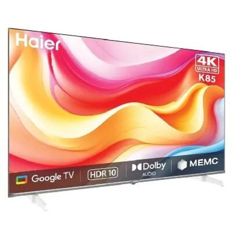 Haier 5H65K85FUX, 65 Inches 4K Ultra HD Smart LED TV, Grey