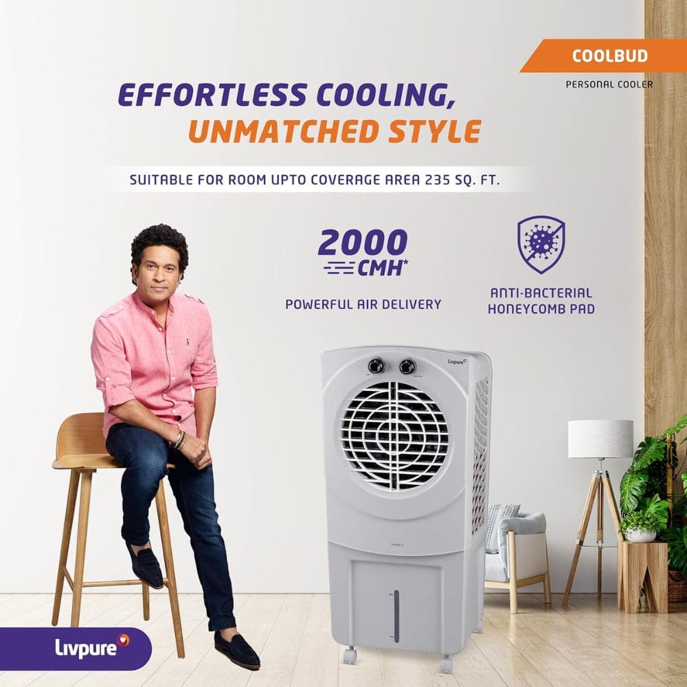 Livpure 46 Ltrs Freestanding Desert Air Cooler (Coolbird 46L)