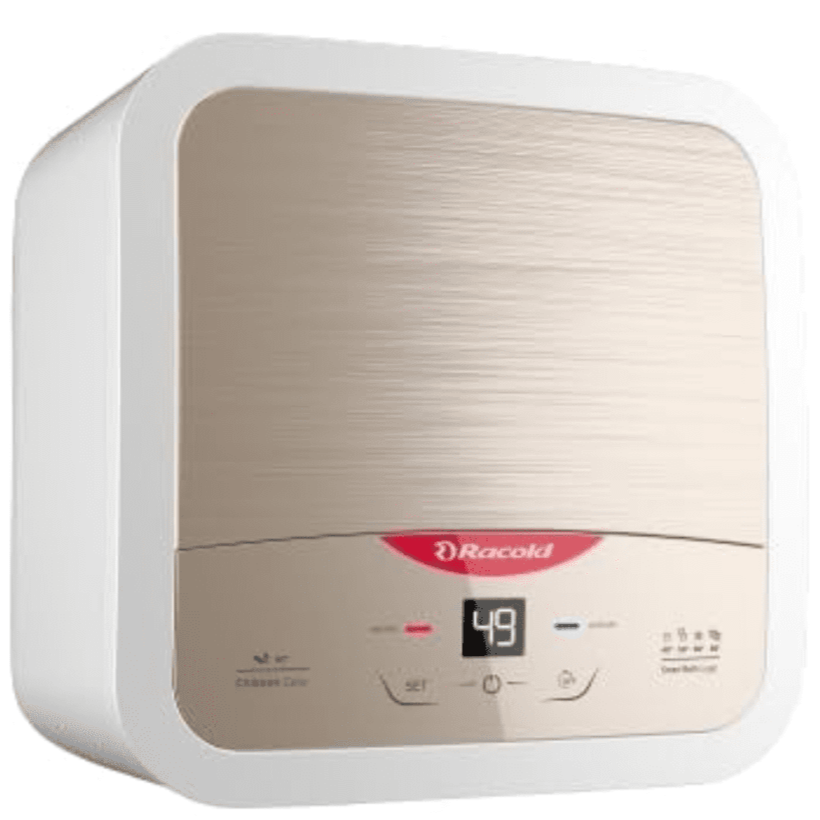 Racold 15 Ltrs Vertical Storage, 5 Star Water Heater Geyser (OMNIS 15 DG 2KW B, Ivory)