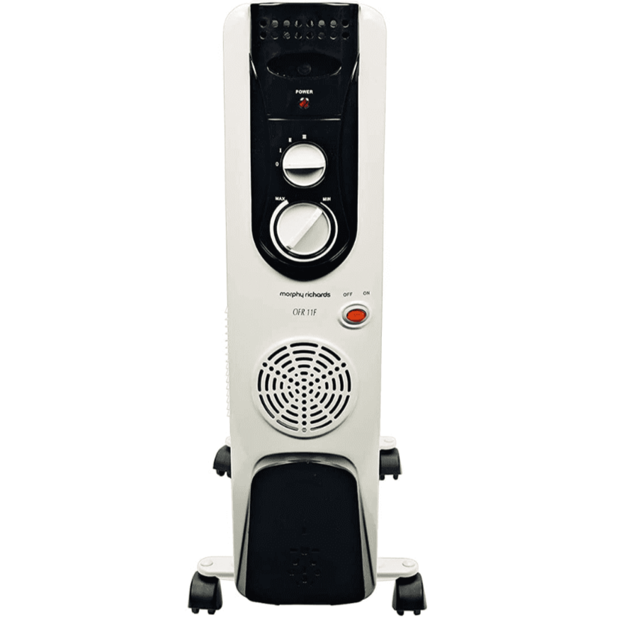 Morphy Richards 13 Straight Fins, 2900 Watts Oil Filled Radiator Room Heater (OFR 13 F, White)