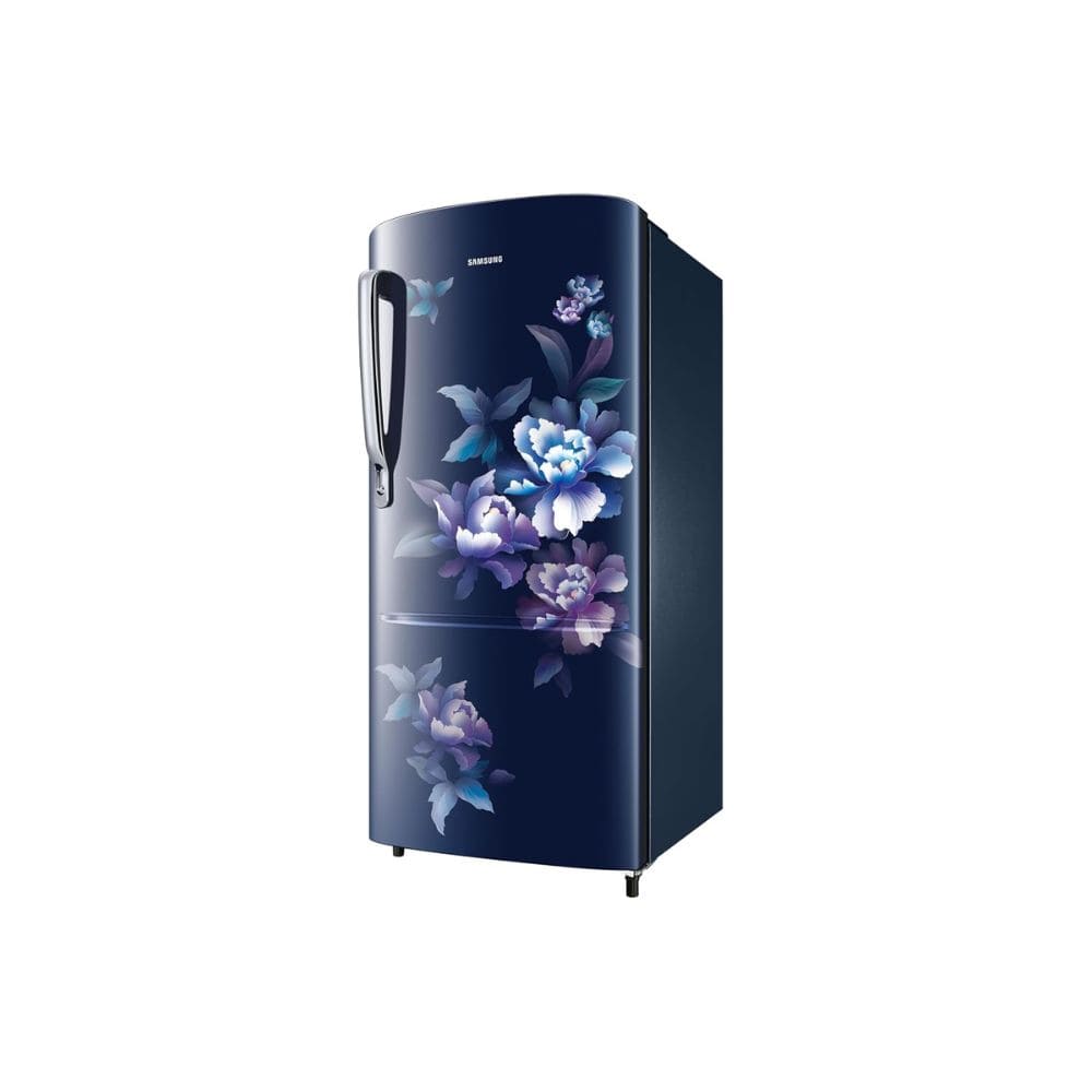 Samsung 183 Ltrs, 2 Star Digital Inverter, Direct Cool Single Door Refrigerator (RR20H2712HVN Himalayan Poppu Blue)
