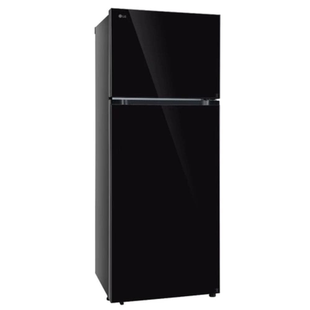 LG 466 Ltrs, 2 Star Double Door Refrigerator (GLT4626TEBM, Black Mirror)
