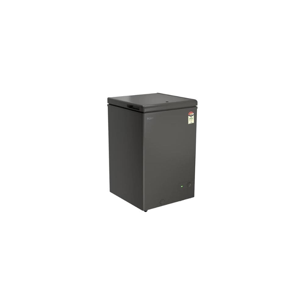 Haier HFC-150SET4, 150 Ltrs 4 Star Single Door Hard Top Convertible Deep Freezer, Titanium Grey