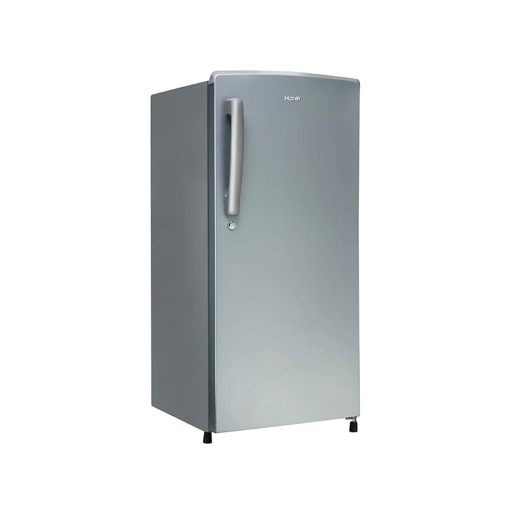 Haier 100 Ltrs, 2 Star Direct Cool Single Door Mini Bar Refrigerator (HRD 1252KSA, Black Steel)