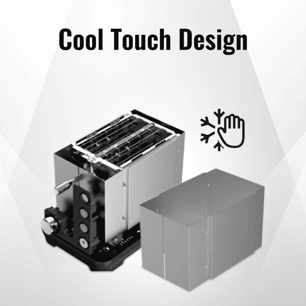 Sujata 900 Watts Electric Serve Toaster with 2 slice ( PT11, Black)