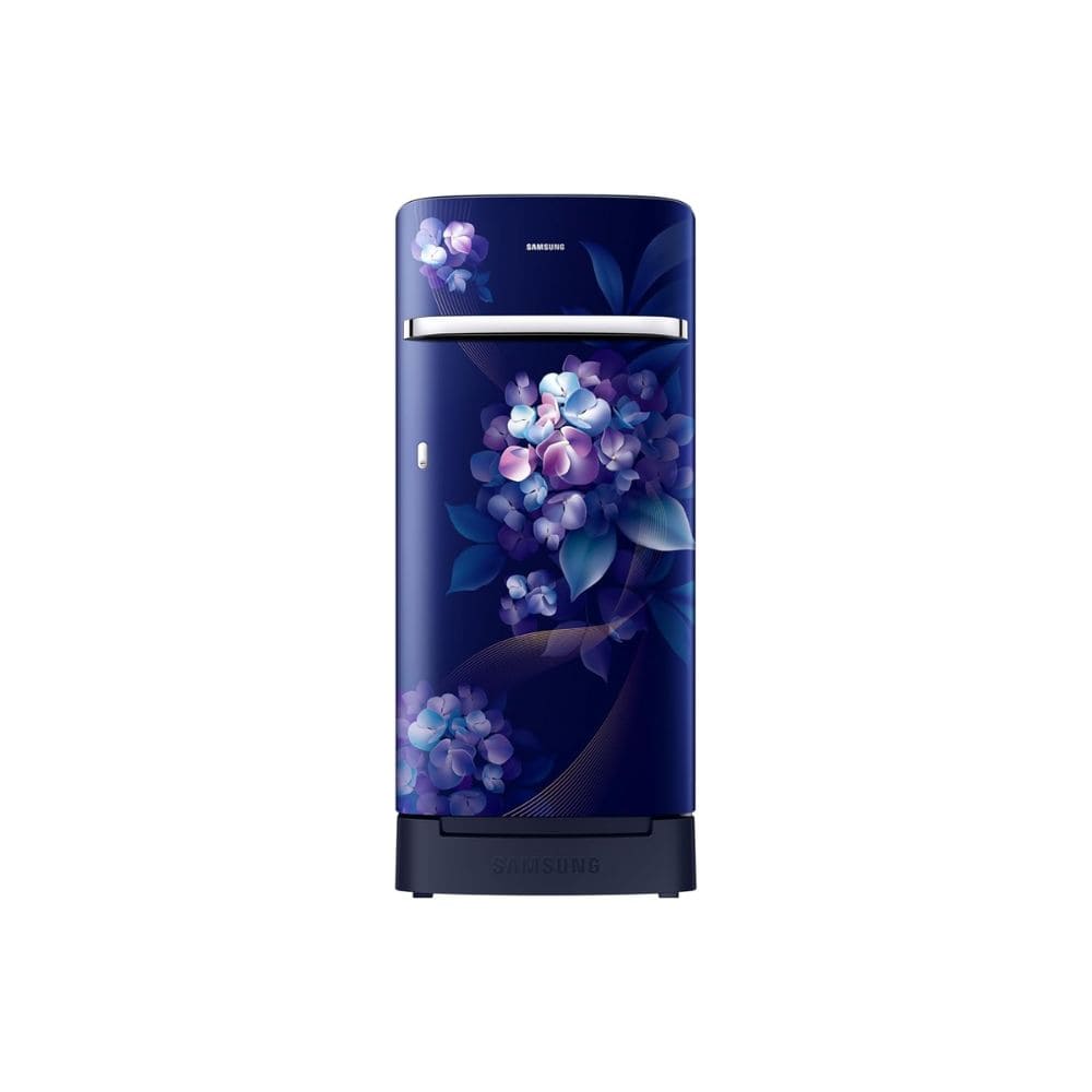 Samsung 189 Ltrs, 5 Star Digital Inverter, Direct Cool Single Door Refrigerator (RR21H2H25HS, Hydrangea Blue)