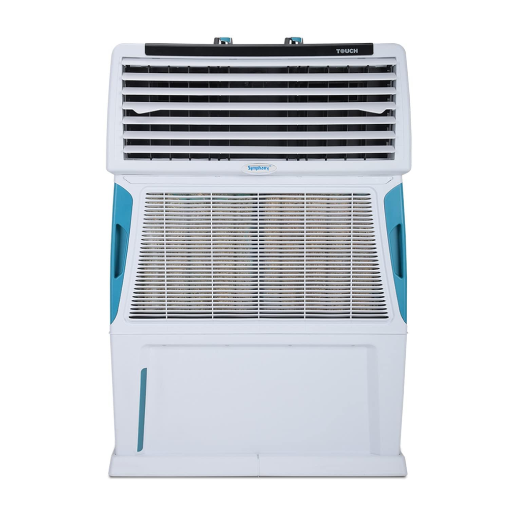 Symphony 80 Ltrs Personal Air Cooler with 4-Side Aspen Pads (Touch80l)