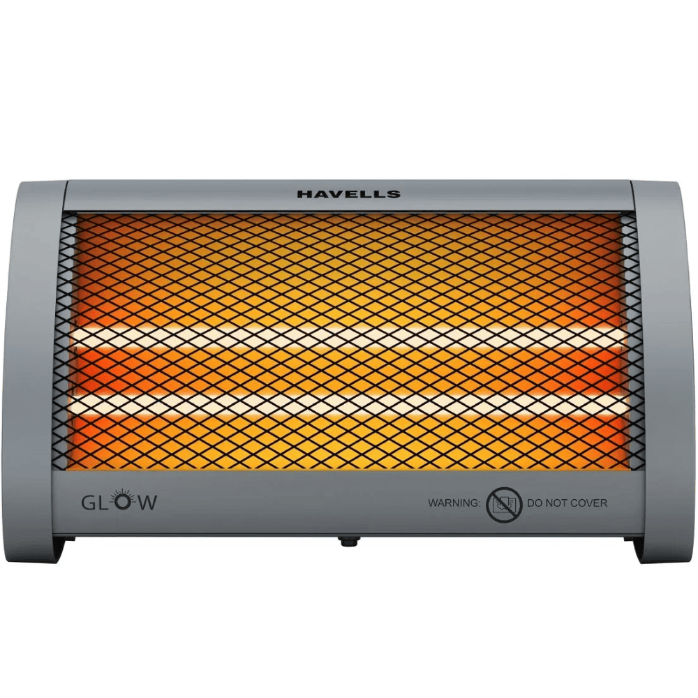 Havells 800 Watts Glow Quartz Infrared Room Heater (GHRGHEKE080, White)