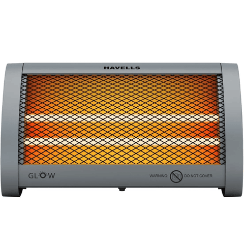 Havells 800 Watts Glow Quartz Infrared Room Heater (GHRGHEKE080, White)