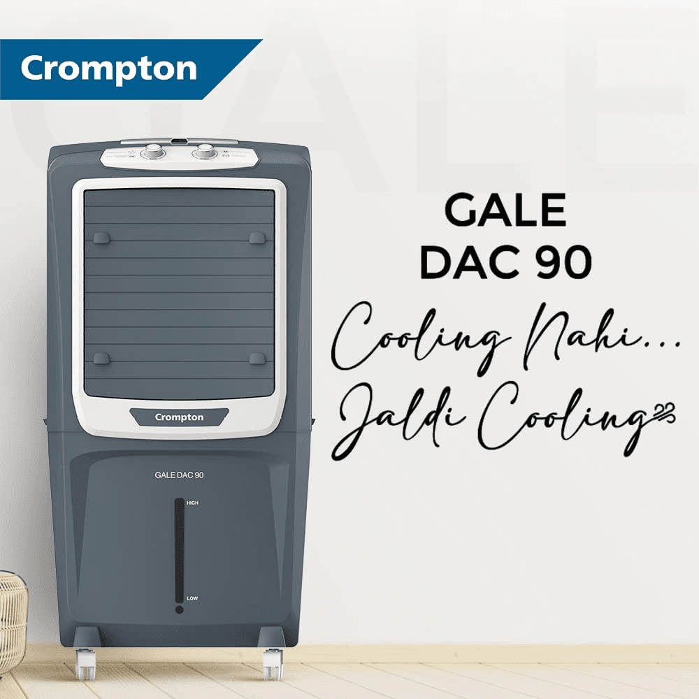 Crompton 90 Litres Desert Room Air Cooler (ACGC-GALEDAC90)