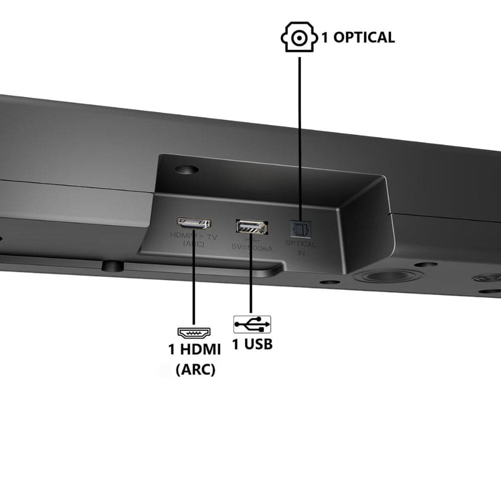 LG 600 Watts Wireless Dolby Atmos True with Subwoofer Soundbar (S65TR.CINDLLK, 5.1 Channel)