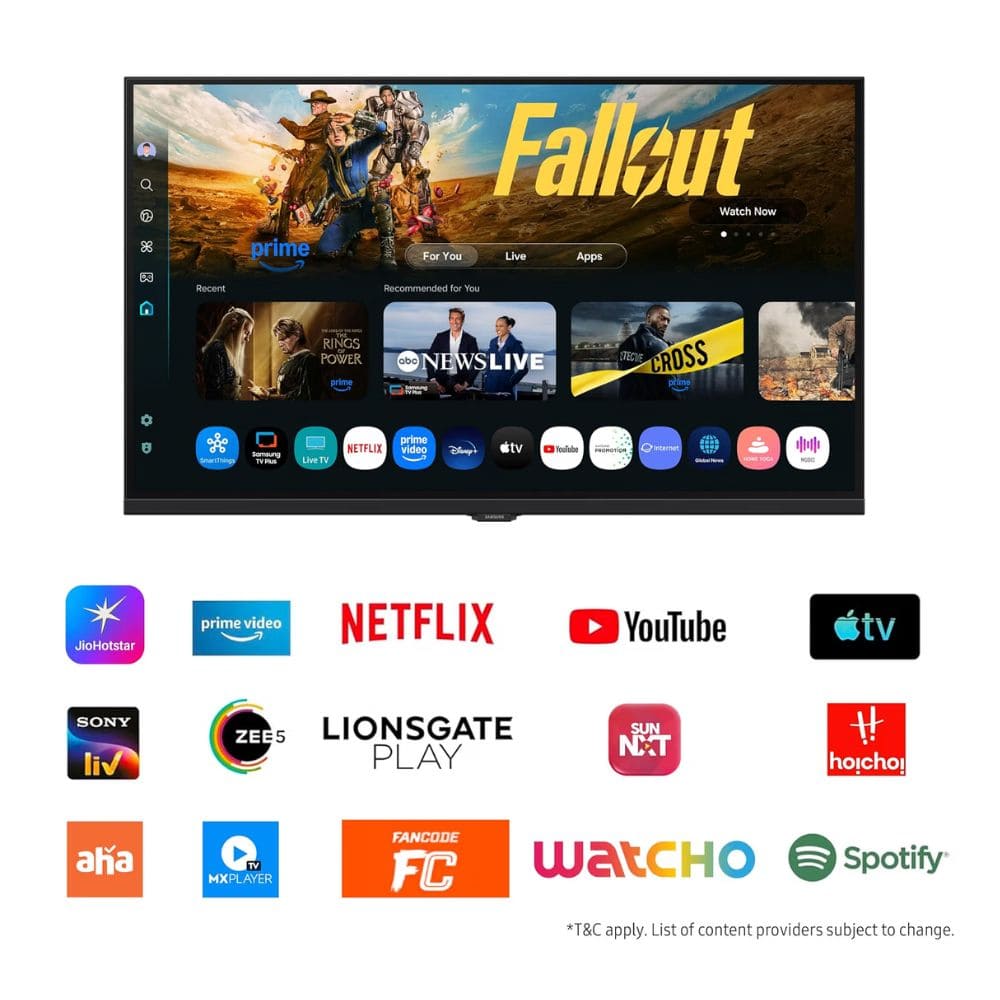 Samsung UA43F5600FUXXL, 43 Inches Full HD Smart LED TV, Black