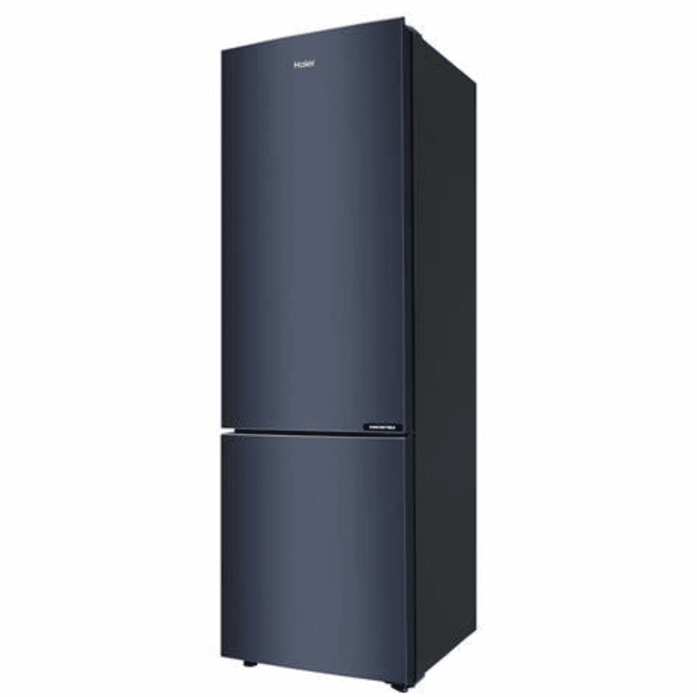 HAIER 265 Litres 2 Star Double Door Refrigerator (HRB-3152PKG-P, Black)