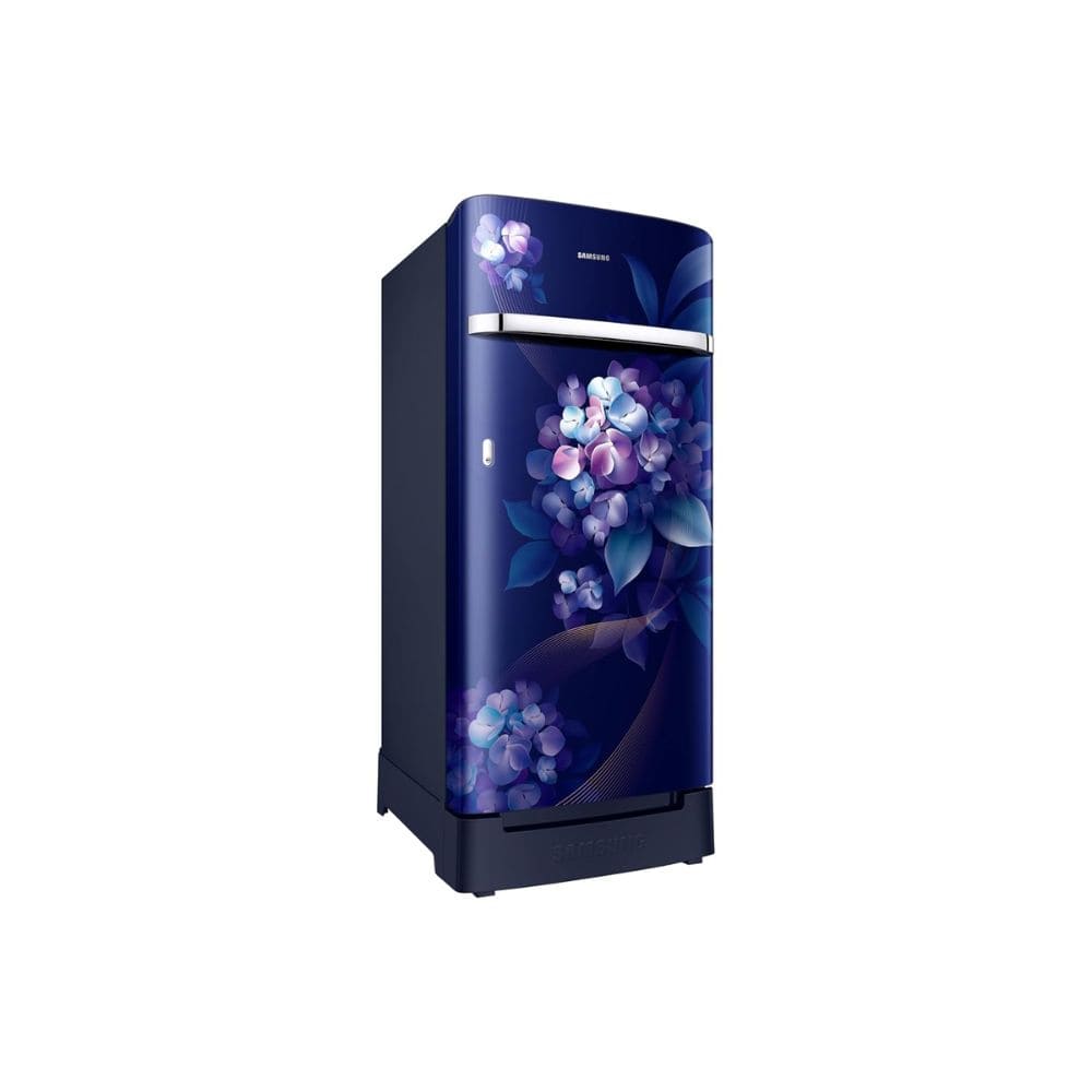 Samsung 189 Ltrs, 5 Star Digital Inverter, Direct Cool Single Door Refrigerator (RR21H2H25HS, Hydrangea Blue)