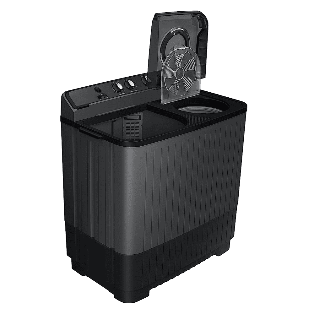 Samsung 11.5 Kg 5 Star Semi-Automatic Top Load Washing machine (WT11A4260GD,Black & White)