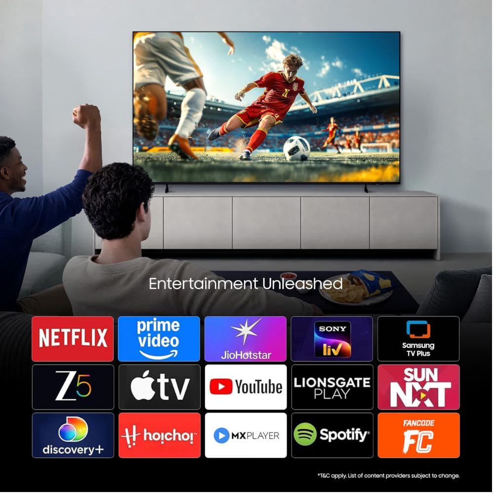 Haier 85M70UHMINI, 85 Inches 4K Ultra HD Mini LED Smart TV, Black