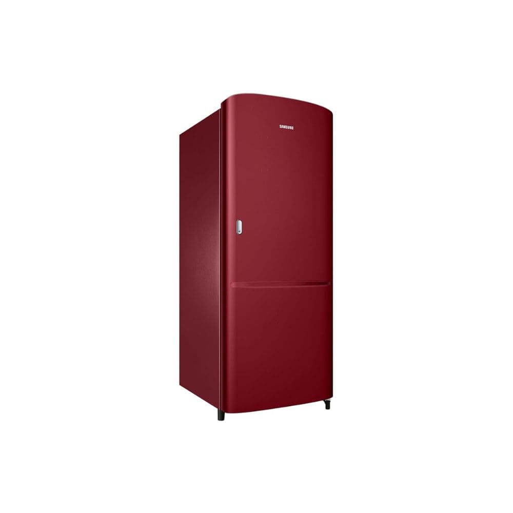 Samsung 183 Ltrs, 2 Star Digital Inverter, Direct Cool Single Door Refrigerator (RR20H11C2RH, Scarlet Red)