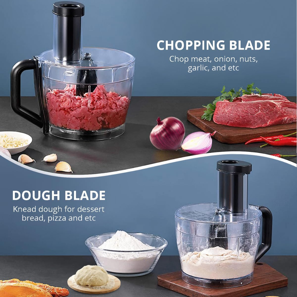 Inalsa Master, 1000 Food Processor for Kitchen with Blender Dry Grinding, Chutney Jar (Black)