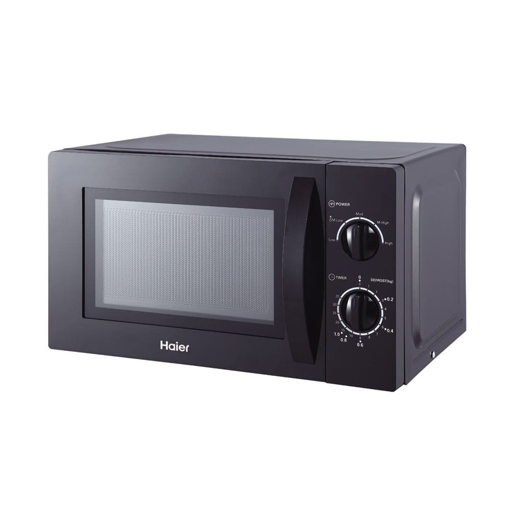 Haier 35 Ltrs Digital Display Solo Microwave Oven (HIL2001MWPH,Black)