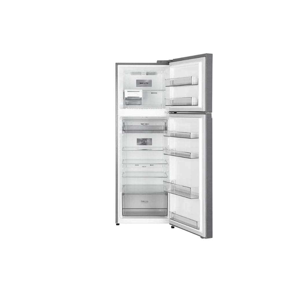 LG 343 Ltrs, 2 Star Frost Free Double Door Refrigerator (GLT3416NFDS,Dazzle Steel)