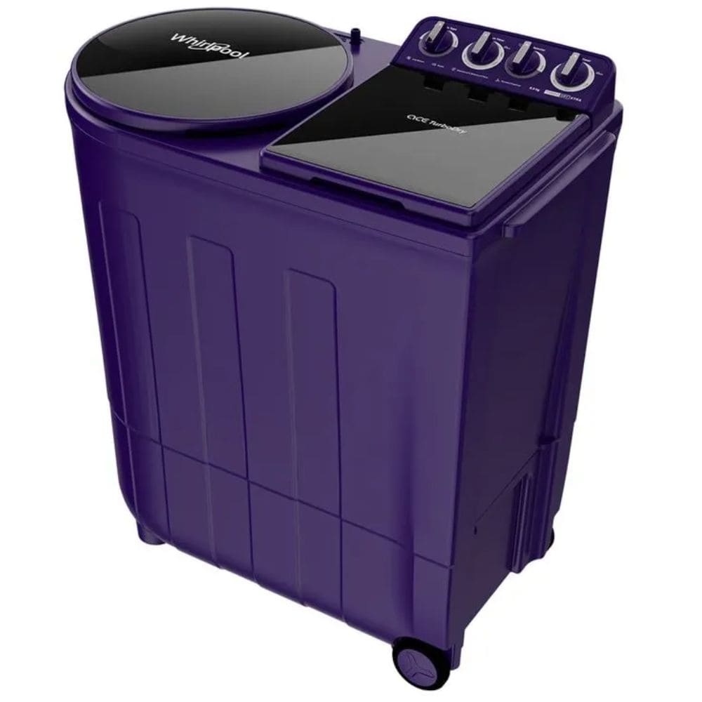 Whirlpool 8.5 Kg 5 Star Semi-Automatic Top Load Washing machine (ACE 8.5 TRB DRY XTRAA DZL 10Y, Purple)