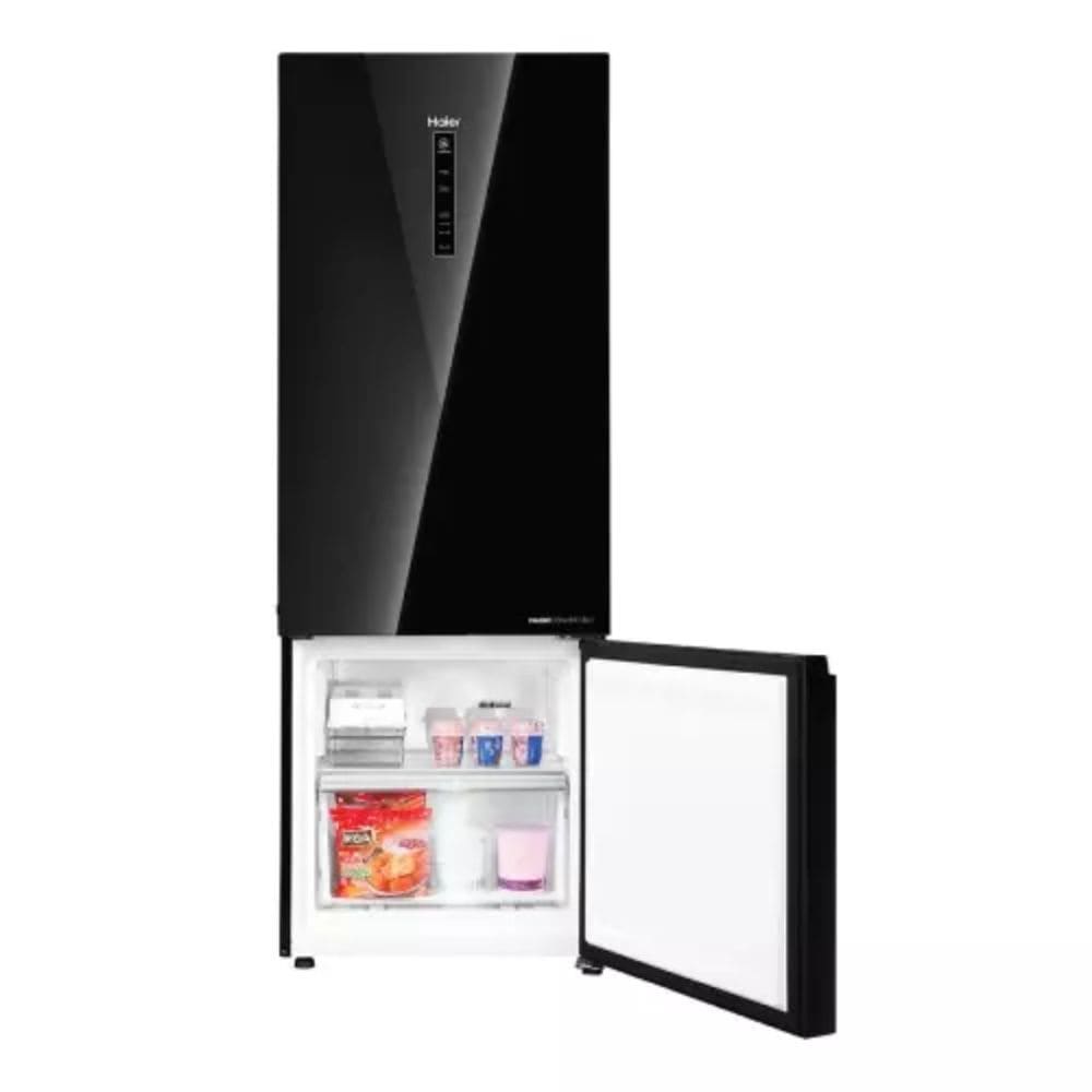 Haier 325L 2 Star Inverter Frost Free Double Door Refrigerator (HRB 3752PKGA P, Mirror Glass)