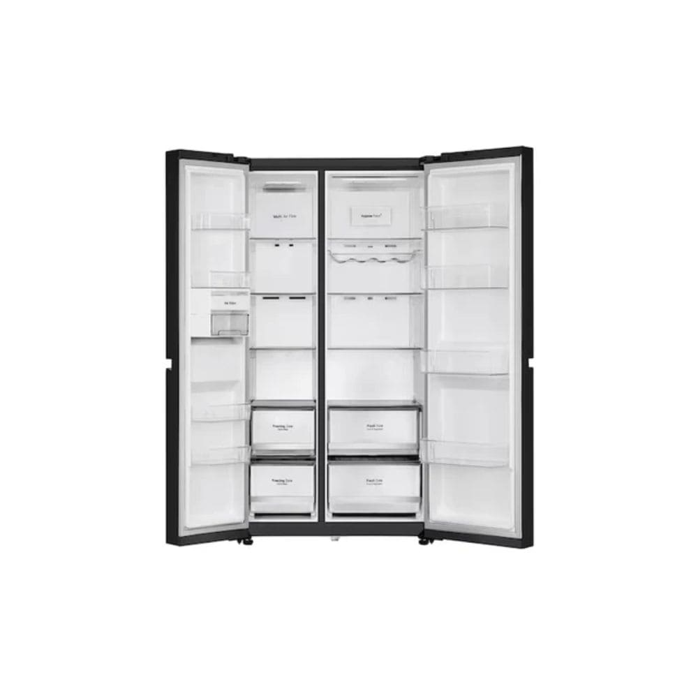 LG 650 Litres 3 Star Inverter Frost Free Side by Side Refrigerator (GL-B257DUB3)