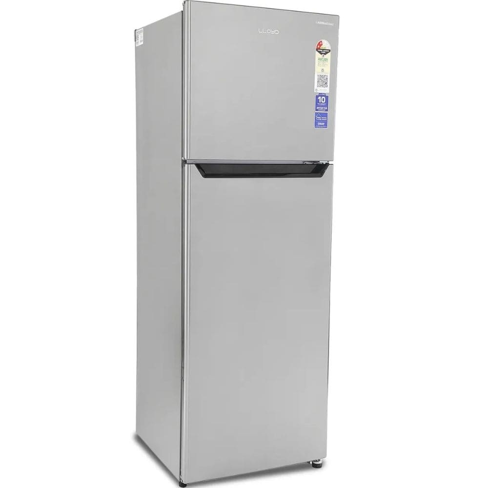 Lloyd 310 Ltrs 2 Star, Inverter Frost Free, Double Door Refrigerator (GLFF342AGSC1GC)